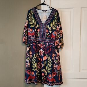 NWT BloomChic Multicolor Floral Dress